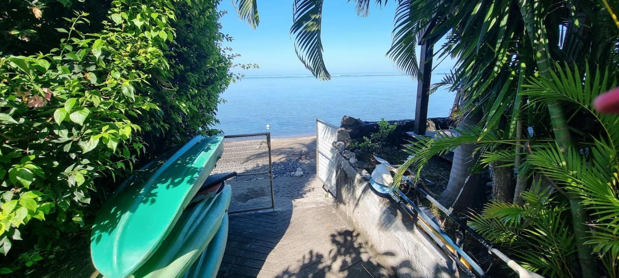 La Maison D'Artiste Du Bord De Mer Pa'ea ภายนอก รูปภาพ